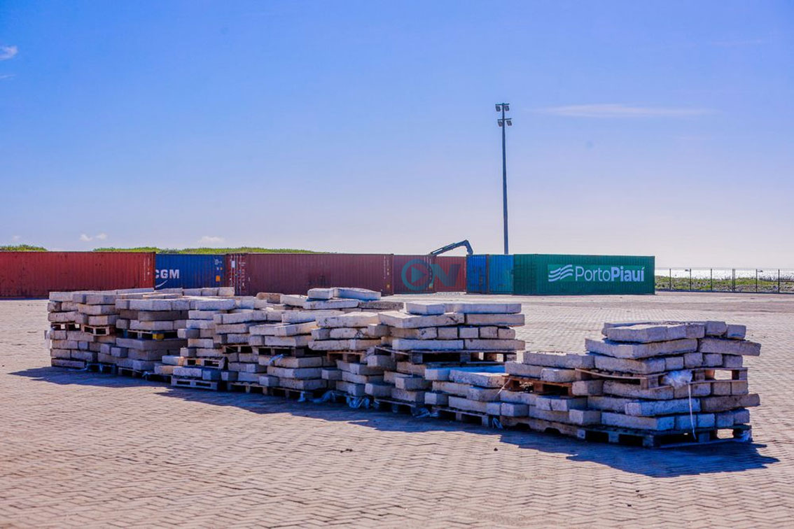 Governo do Estado entrega segunda etapa do Porto Piauí ainda este ano; obras seguem aceleradas